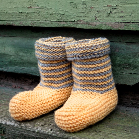 Stay-on Baby Booties
