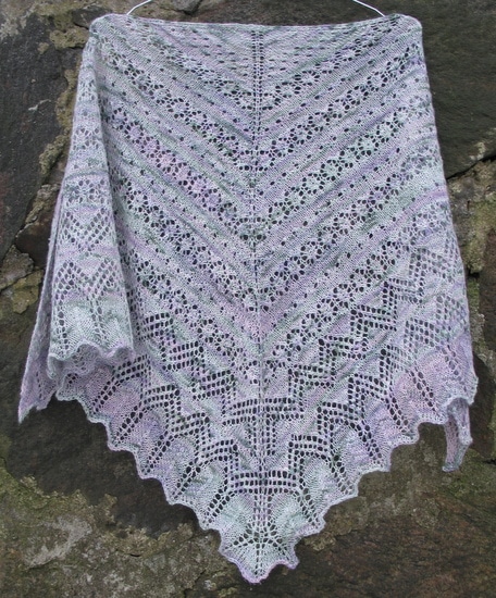 Sparrowette shawl 