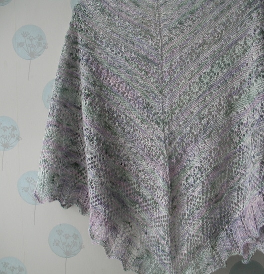 Sparrowette shawl 