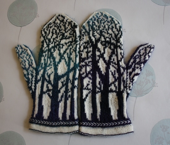 Deep in the Forest Mittens
