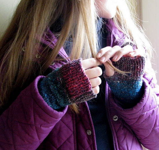  Camp Out Fingerless Mitts