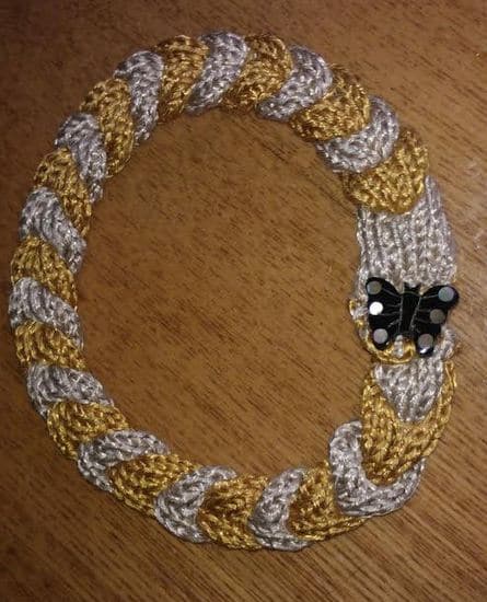 Cable Braided Necklace 