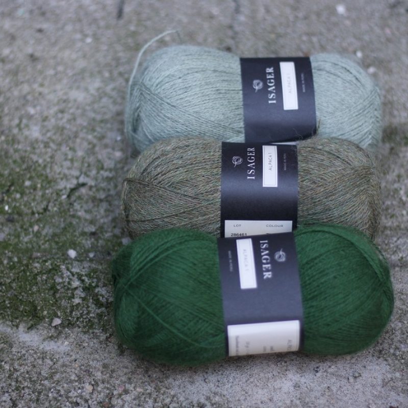 Isager Alpaca 1 pavasarinės naujienos